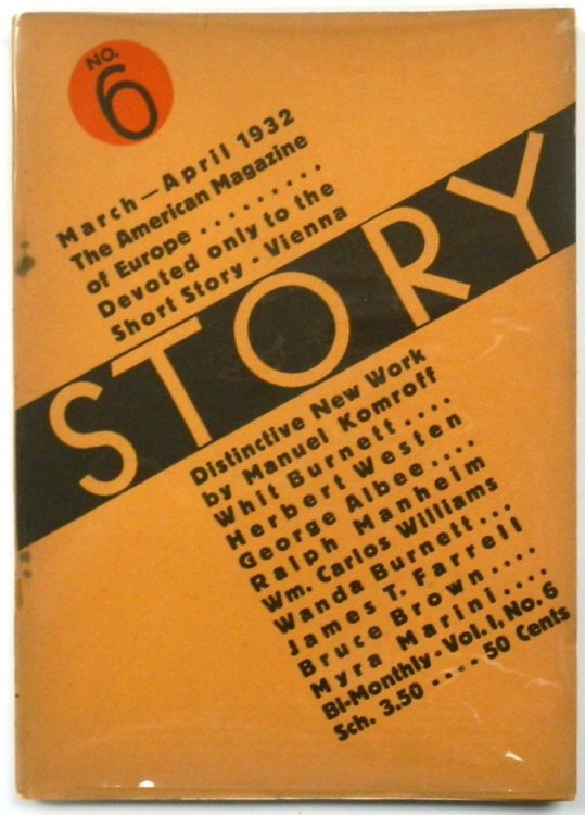Story: The Only Magazine Devoted Solely to the Short Story, March-April 1932, Vol. I, No. 6