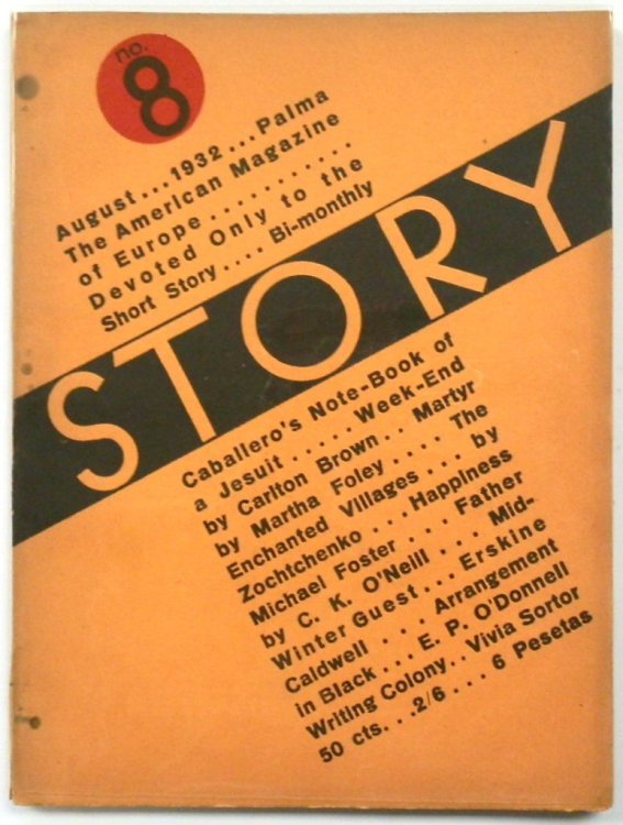 Story: The Only Magazine Devoted Solely to the Short Story, August 1932, Vol. II, No. 8