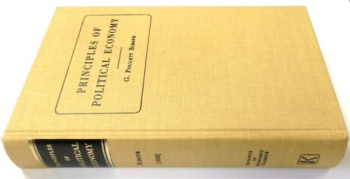 Principles of Political Economy Deduced from the Natural Laws of Social Welfare and Applied to the Present State of Britain