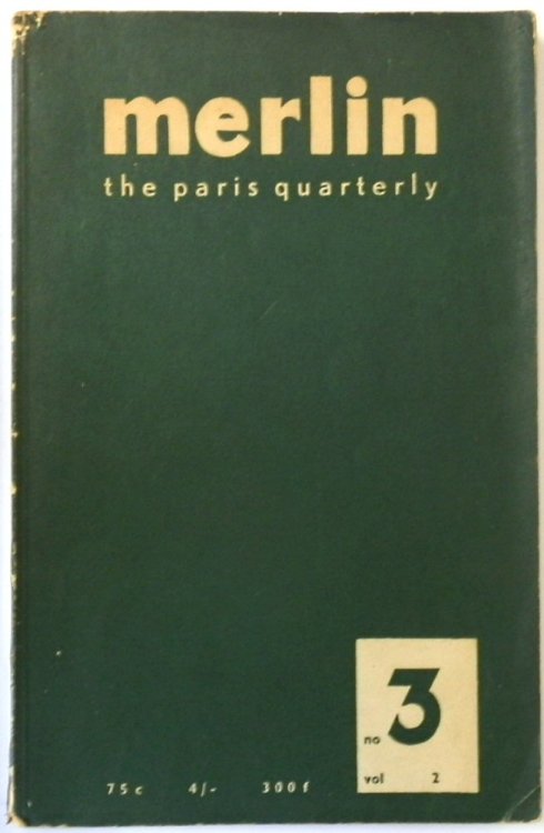 Merlin: The Paris Quarterly: Summer and Autumn 1954: Vol. 2 No.3
