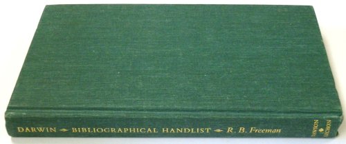 The Works of Charles Darwin: An Annotated Bibliography Handlist