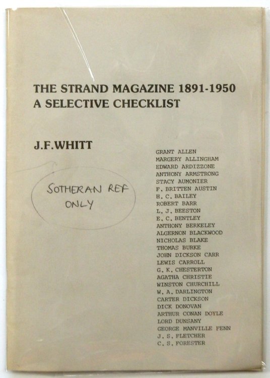 The Strand Magazine, 1891-1950: A Selective Checklist
