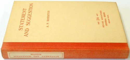 Statement and Suggestion: The Basic English System: As An Instrument For Reading Verse