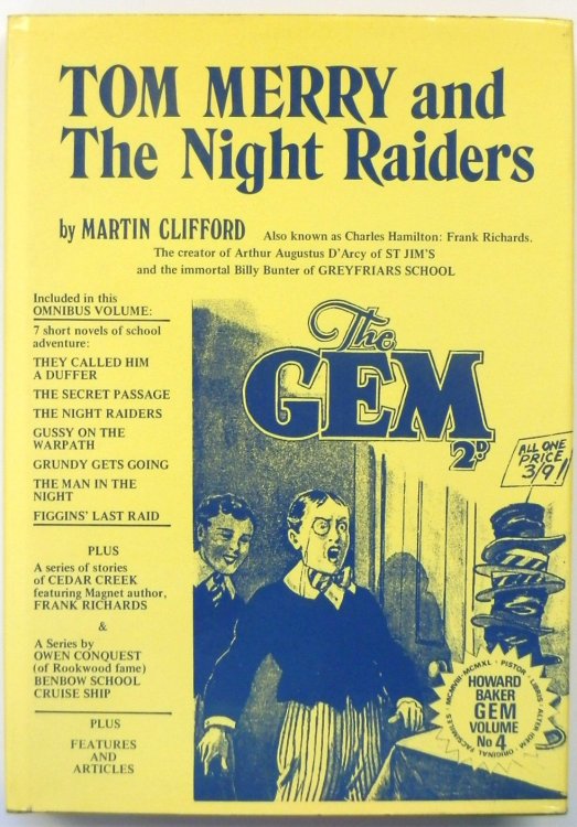 Tom Merry and The Night Raiders (The Gem Library)