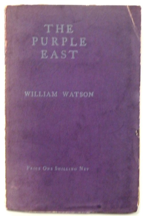 The Purple East: A Series of Sonnets on England's Desertion of Armenia