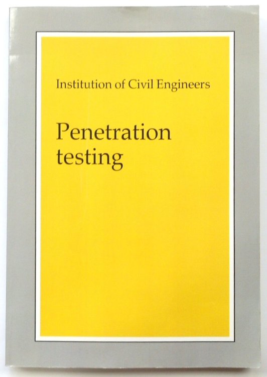 PenetrationTesting in the UK: Proceedings of the Geotechnology Conferenece Organized By The Institute of Civil Engineers and Held in Birmingham on 6-8 July 1988