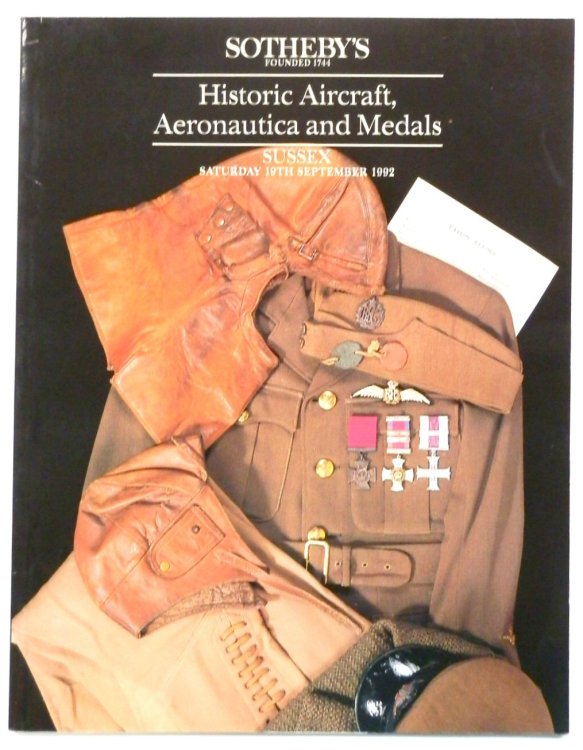 Historic Aircraft, Aeronautica and Medals: Sussex, Saturday 19th September,1992