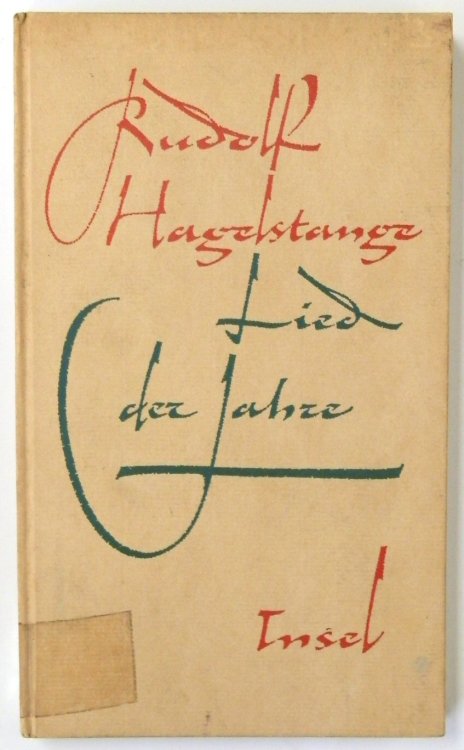 Lies Der Jahre: Gesammelte Gedichte 1931-1961