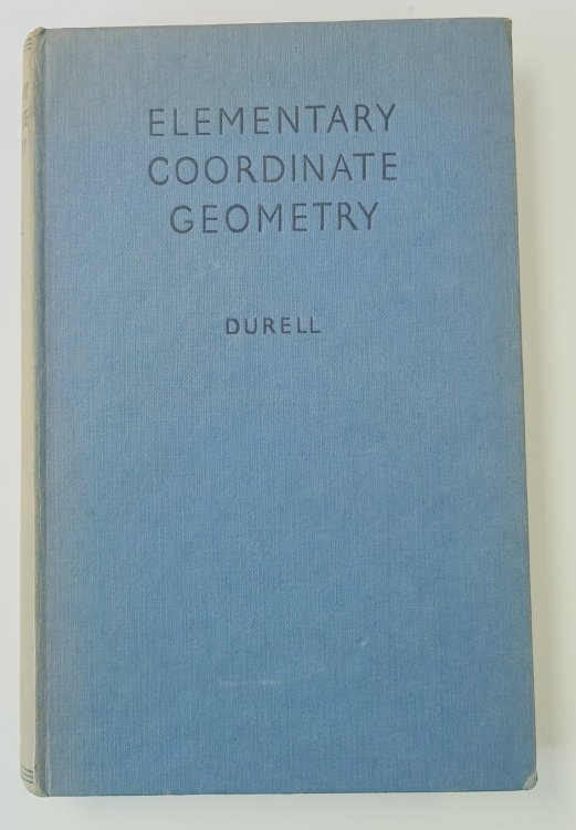 Elementary Coordinate Geometry