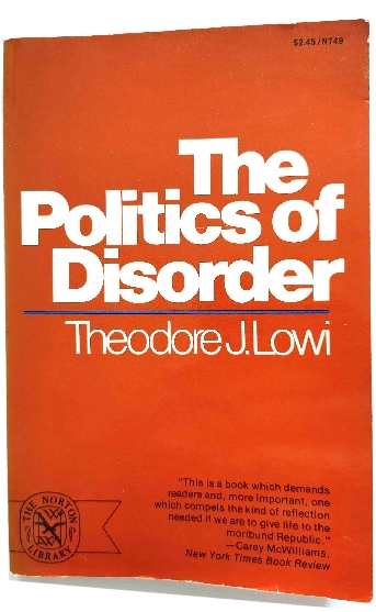 The Politics of Disorder