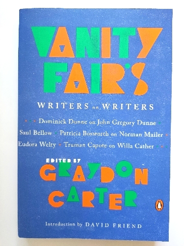 Vanity Fair's Writers on Writers