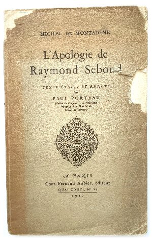 L'Apologie De Raymond Sebond