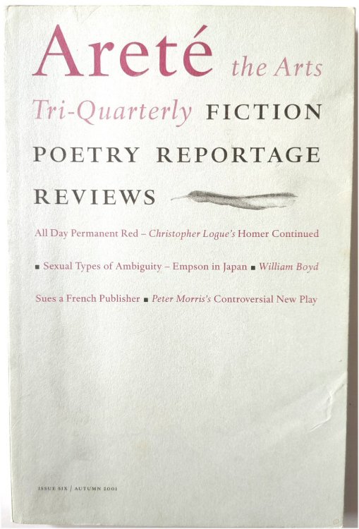 ARETE: Issue Six, Autumn 2001