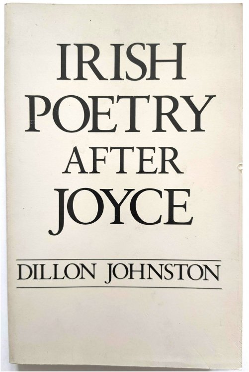 Irish Poetry After Joyce