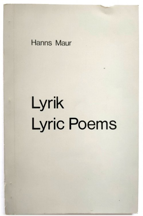 Lyrik/Lyric Poems