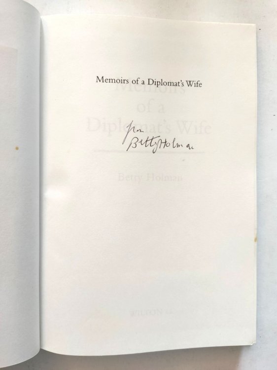 Memoirs of a Diplomat's Wife