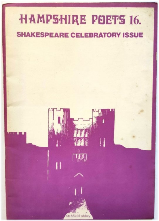 Image for Hampshire Poets 16: Shakespeare Celebratory Issue Hampshire Poets 16: Shakespeare Celebratory Issue