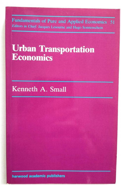 Urban Transportation Economics