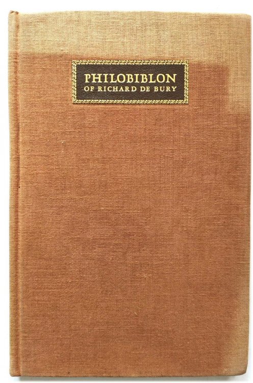 Philobiblon of Richard de Bury