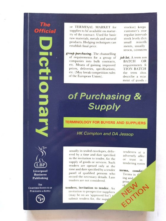 Image for The Official Dictionary of Purchasing and Supply: Terminology for Buyers and Suppliers The Official Dictionary of Purchasing and Supply: Terminology for Buyers and Suppliers