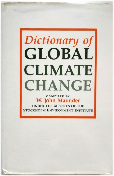 Dictionary of Global Climate Change