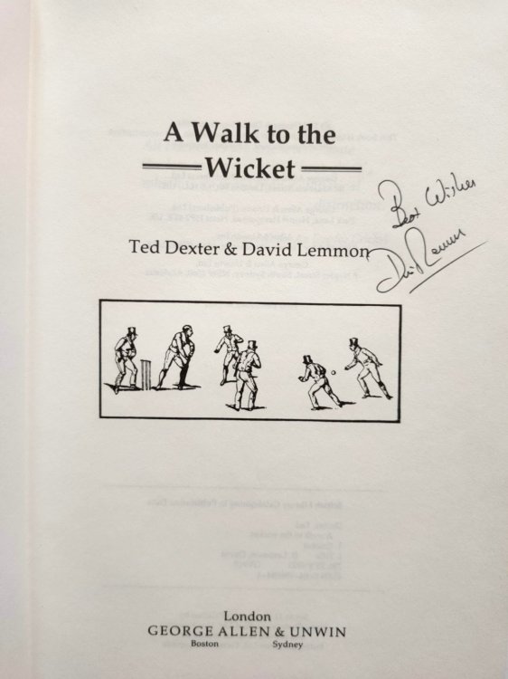 A Walk to the Wicket