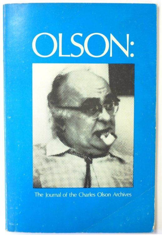 Olson: The Journal of the Charles Olson Archives: Number 1: Spring 1974