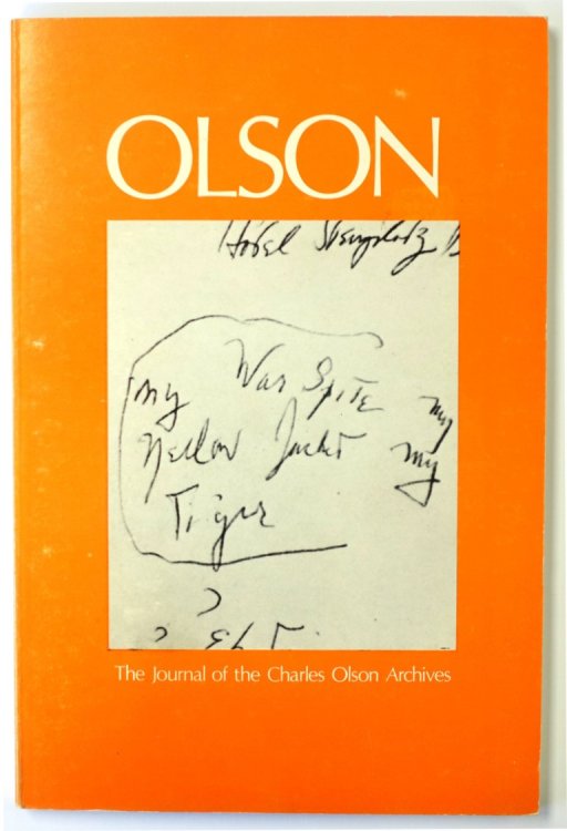 Olson: The Journal of the Charles Olson Archives: Number 3: Spring 1975