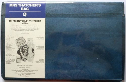 Mrs Thatcher's Bag Designed By Paul May