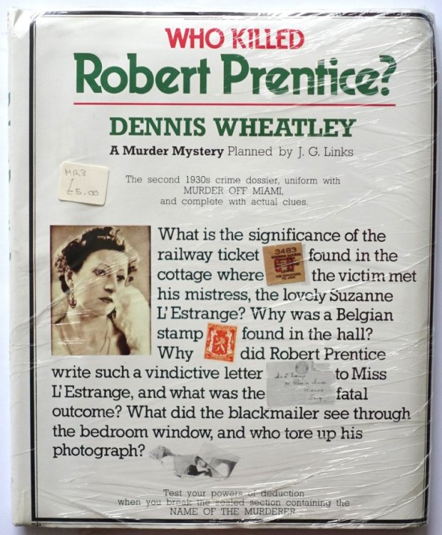 Who Killed Robert Prentice