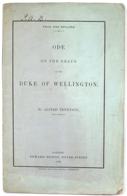Ode on the Death of the Duke of Wellington