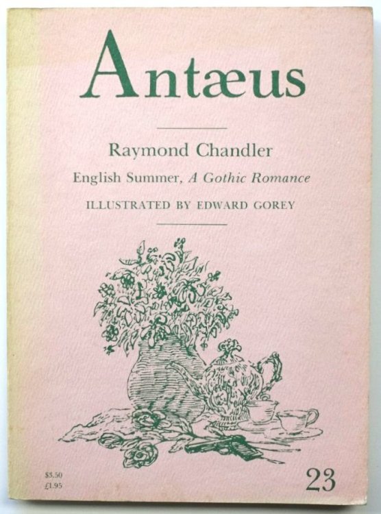 Antaeus, Number 23, Autumn, 1976