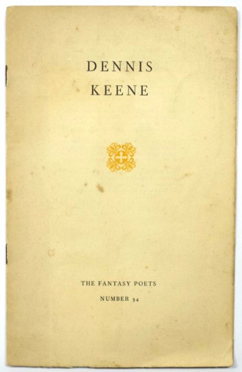 Dennis Keene: The Fantasy Poets, No. 34