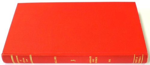 Malawi I: The Law of Marriage and Divorce (Restatement of African Law: 3)