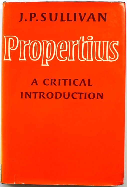 Propertius: A Critical Introduction
