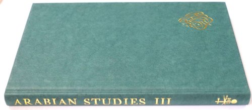 Arabian Studies III