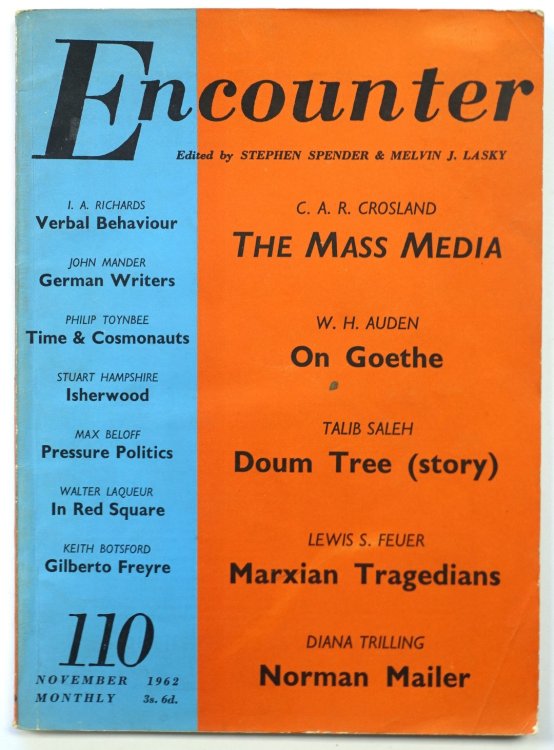 Encounter: November 1962, Volume 110
