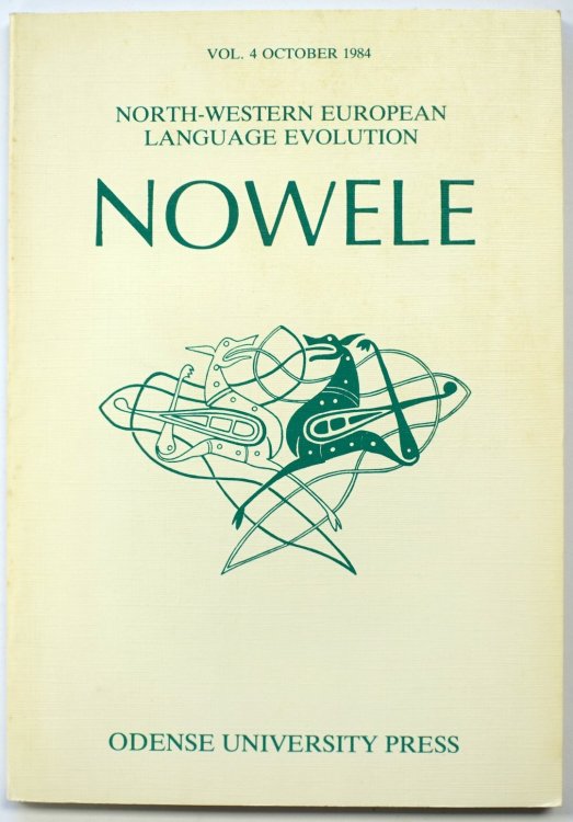 Nowele: North-Western European Language Evolution, Vol.4, October 1984