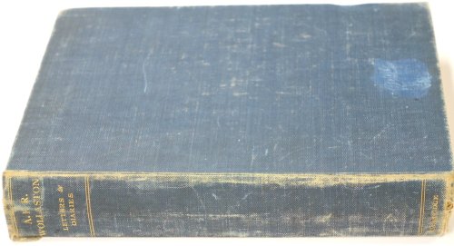 Letters and Diaries of A.F.R. Wollaston