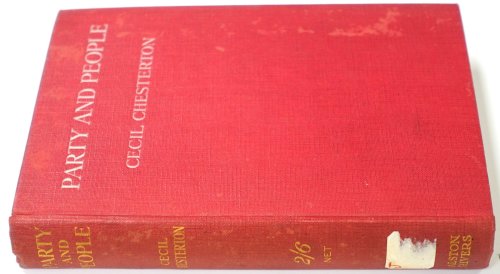 Party and People: A Criticism of the Recent Elections and Their Consequences