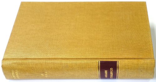 The Quarterly Review: Vol. XXXVII: January and March 1828