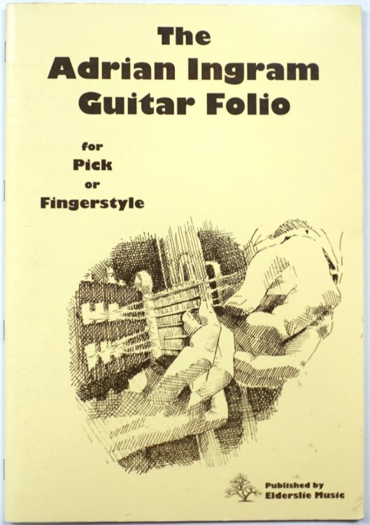The Adrian Ingram Guitar Folio for Pick or Fingerstyle