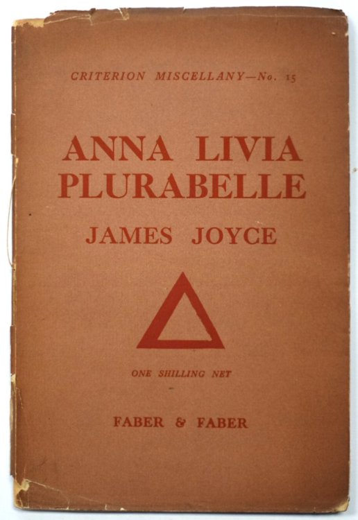 Anna Livia Plurabelle, Fragment of 'Work in Progress'