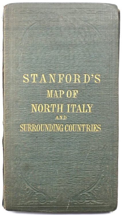 Stanford's Map of North Italy and Surrounding Countries