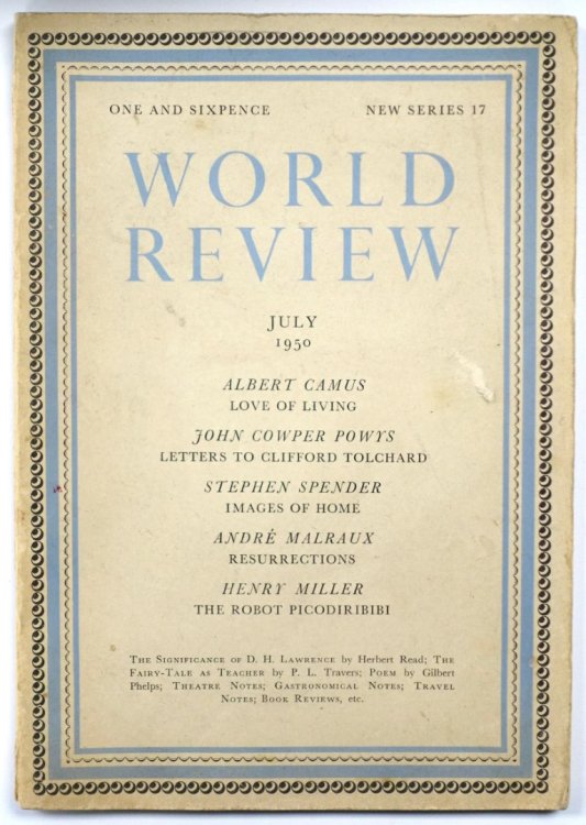 World Review: New Series 17, July 1950