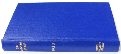 The Downside Review: Volume XLVIII (New Series Volume XXIX)