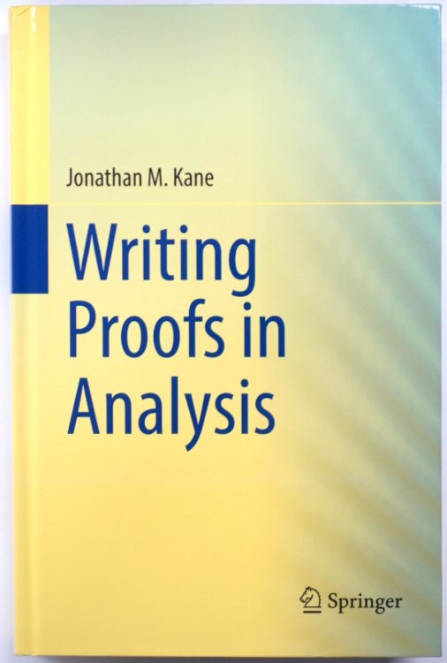 Writing Proofs in Analysis