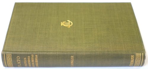 Plato With An English Translation, Volume VI: Cratylus, Parmenides, Greater Hippias, Less Hippias