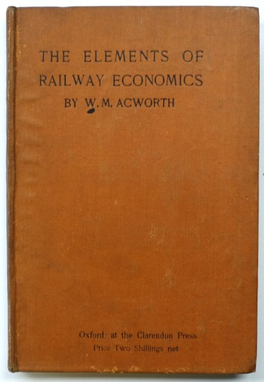 The Elements of Railway Economics