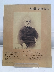 Sotheby's Fine Autograph Letters & Manuscripts. A Distinguished Private Collection Part 1. Music. London 26 October 2017